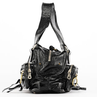 Chloe Black Patent Leather Betty Tote Bag