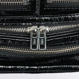 Chloe Black Patent Leather Betty Tote Bag