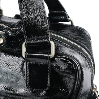 Chloe Black Patent Leather Betty Tote Bag