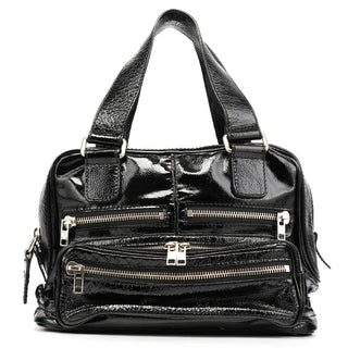 Chloe Black Patent Leather Betty Tote Bag