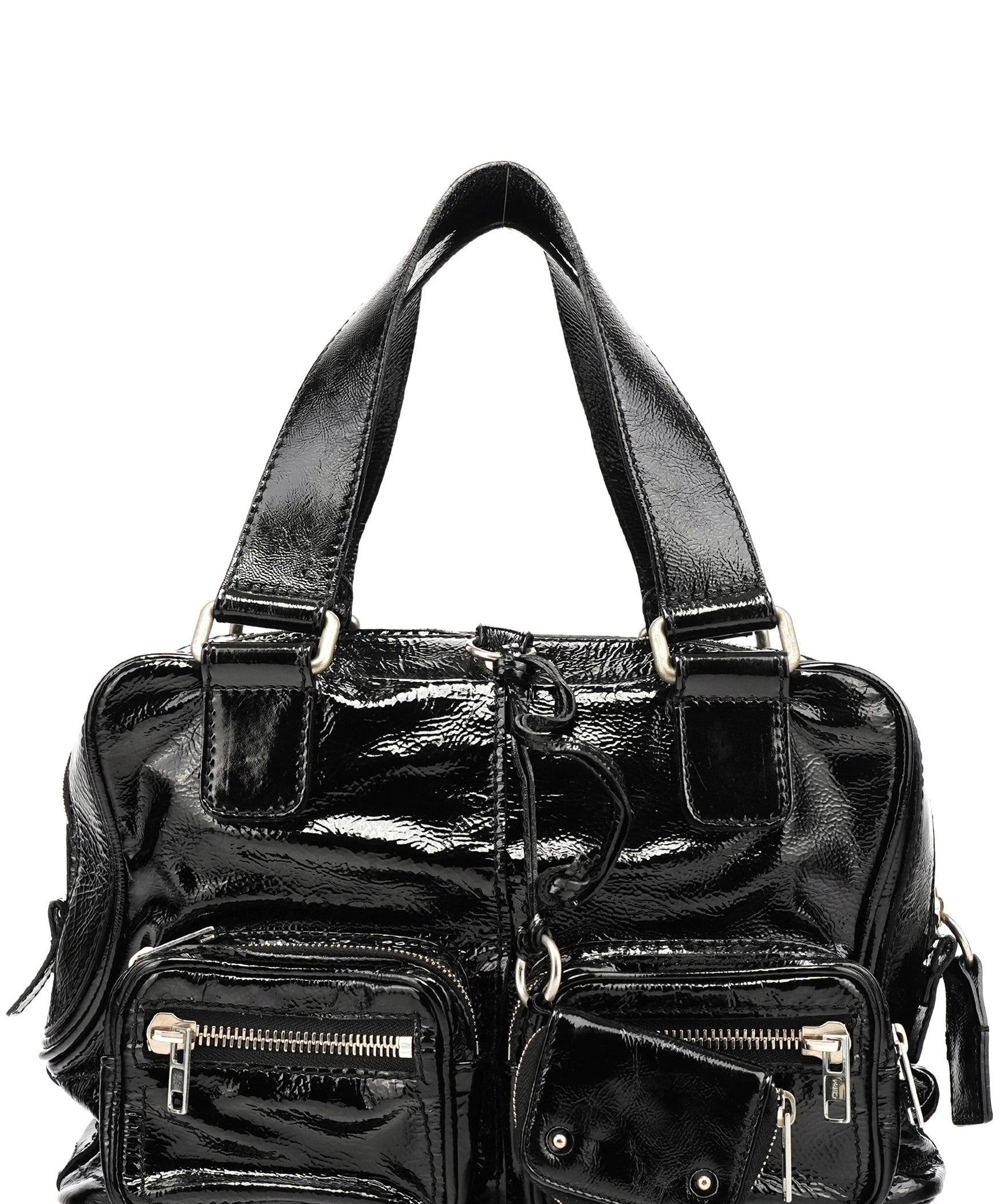 Chloe Black Patent Leather Betty Tote Bag
