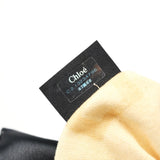 Chloé Black Silver Calfskin Paraty 2-Way Shoulder Bag