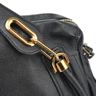 Chloé Black Small Leather Paraty 2-Way Shoulder Bag