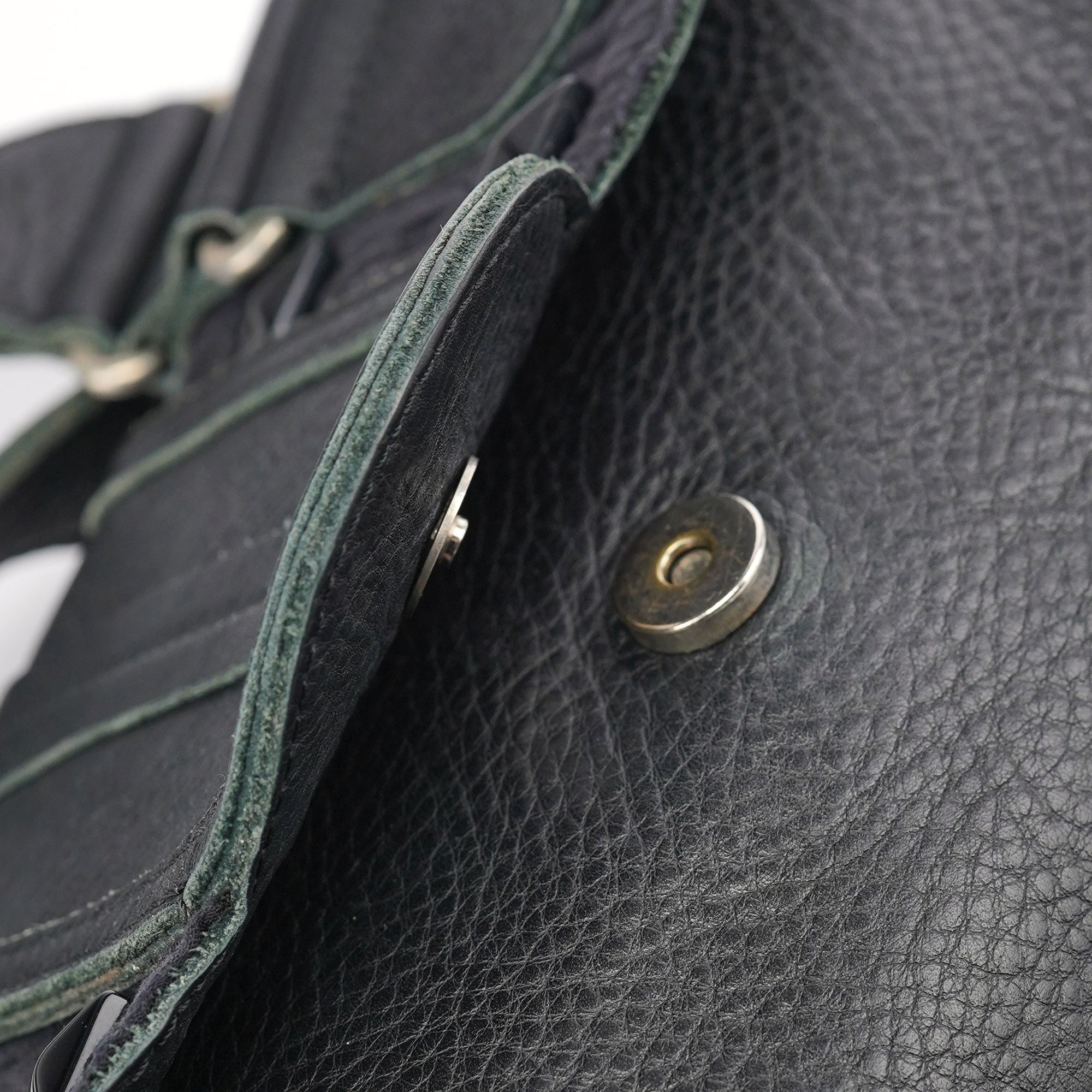 Chloé Black Studded Leather Tote Bag