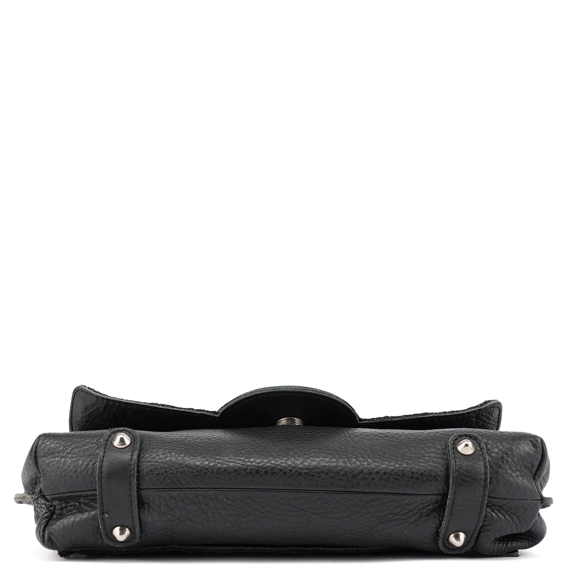 Chloé Black Studded Leather Tote Bag