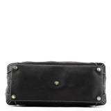 Chloe Black Studded Leather Tote Bag