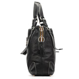 Chloe Black Studded Leather Tote Bag