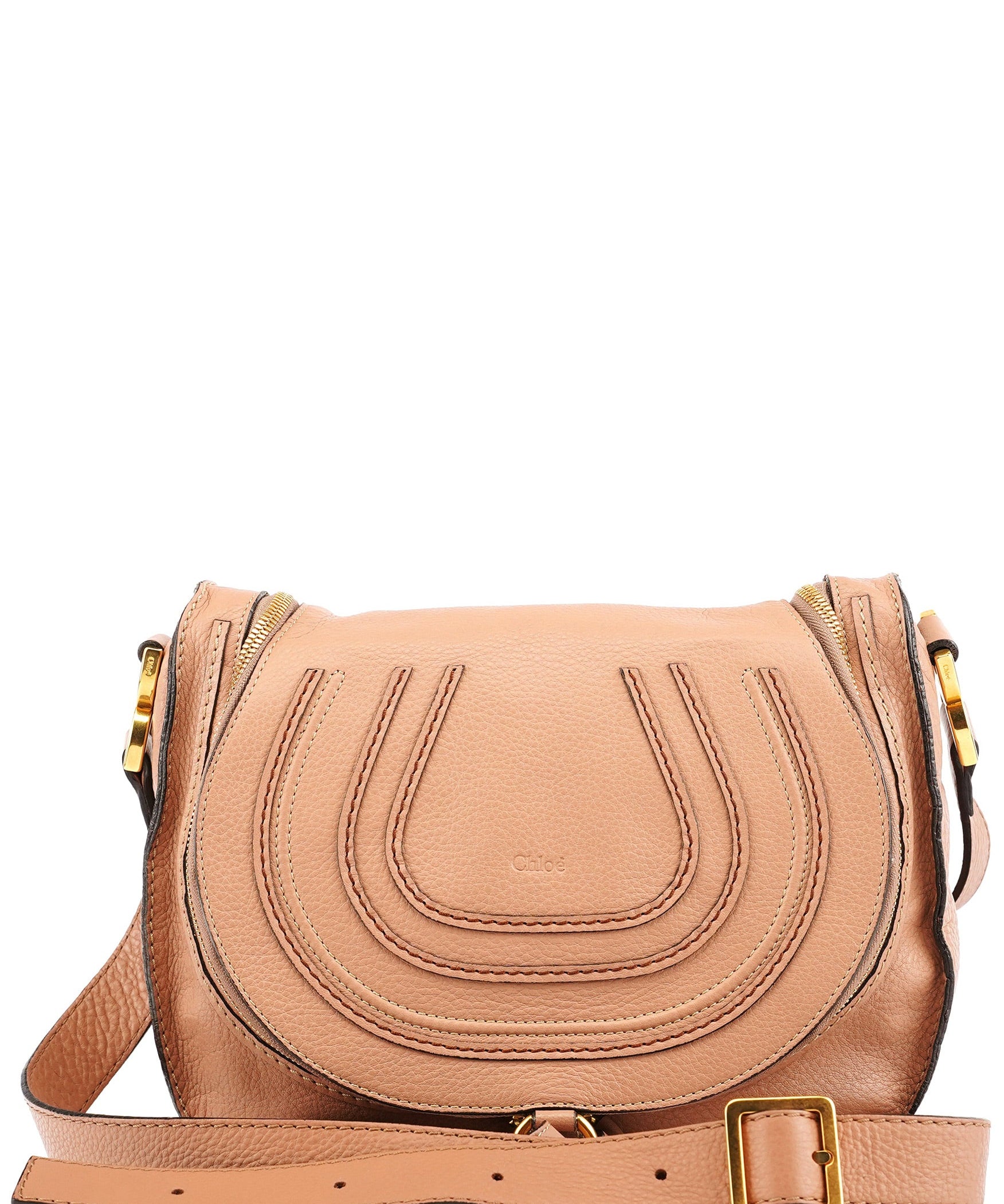 Chloe Blush Pink Marcie Crossbody Bag