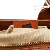 Chloé Brown Black Calfskin Leather 2-Way Bag