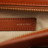 Chloé Brown Black Calfskin Leather 2-Way Bag