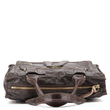 Chloé Brown Calfskin Bay Tote Bag