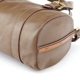 Chloé Brown Calfskin Boston 2-Way Bag