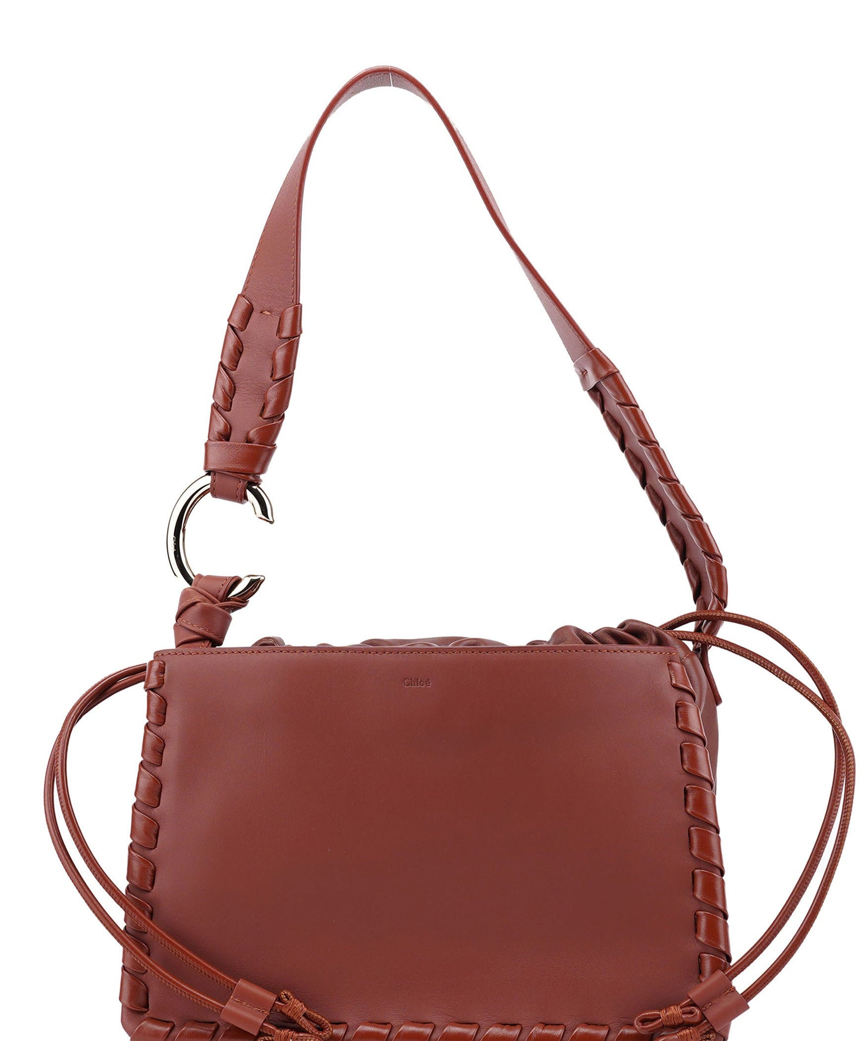 Chloé Brown Calfskin Shoulder Bag