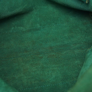 Chloé Brown Green Leather Tote Bag