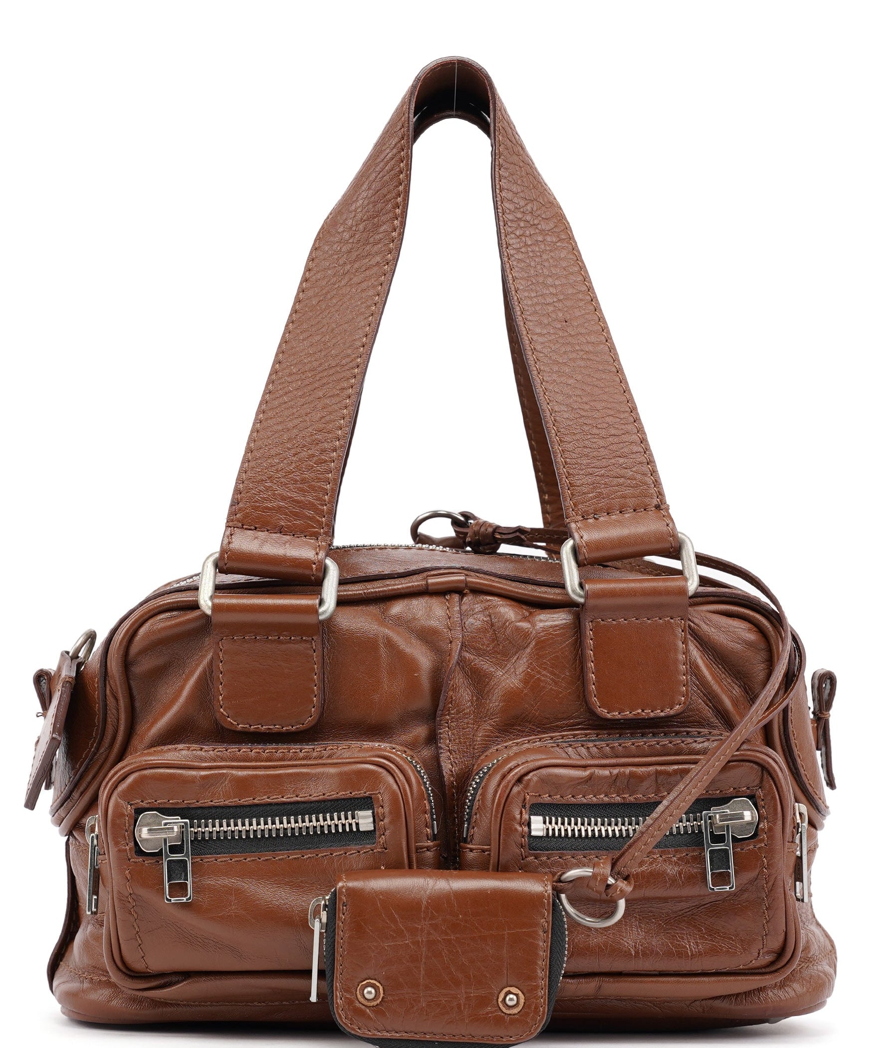 Chloé Brown Lambskin Betty Tote Bag