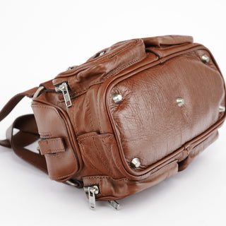 Chloé Brown Lambskin Betty Tote Bag