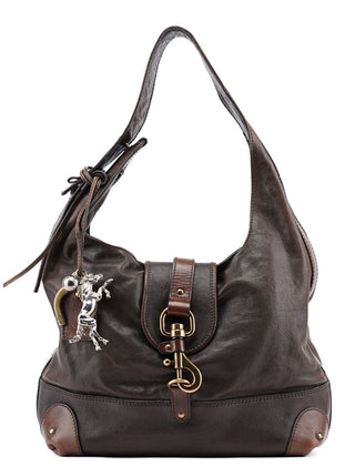 Chloé Brown Lambskin Kerala Shoulder Bag