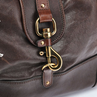 Chloé Brown Lambskin Kerala Shoulder Bag