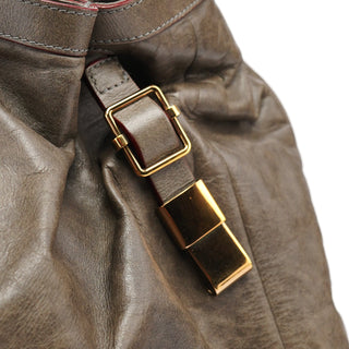 Chloé Brown Lambskin Leather Tote Bag