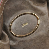 Chloé Brown Lambskin Leather Tote Bag