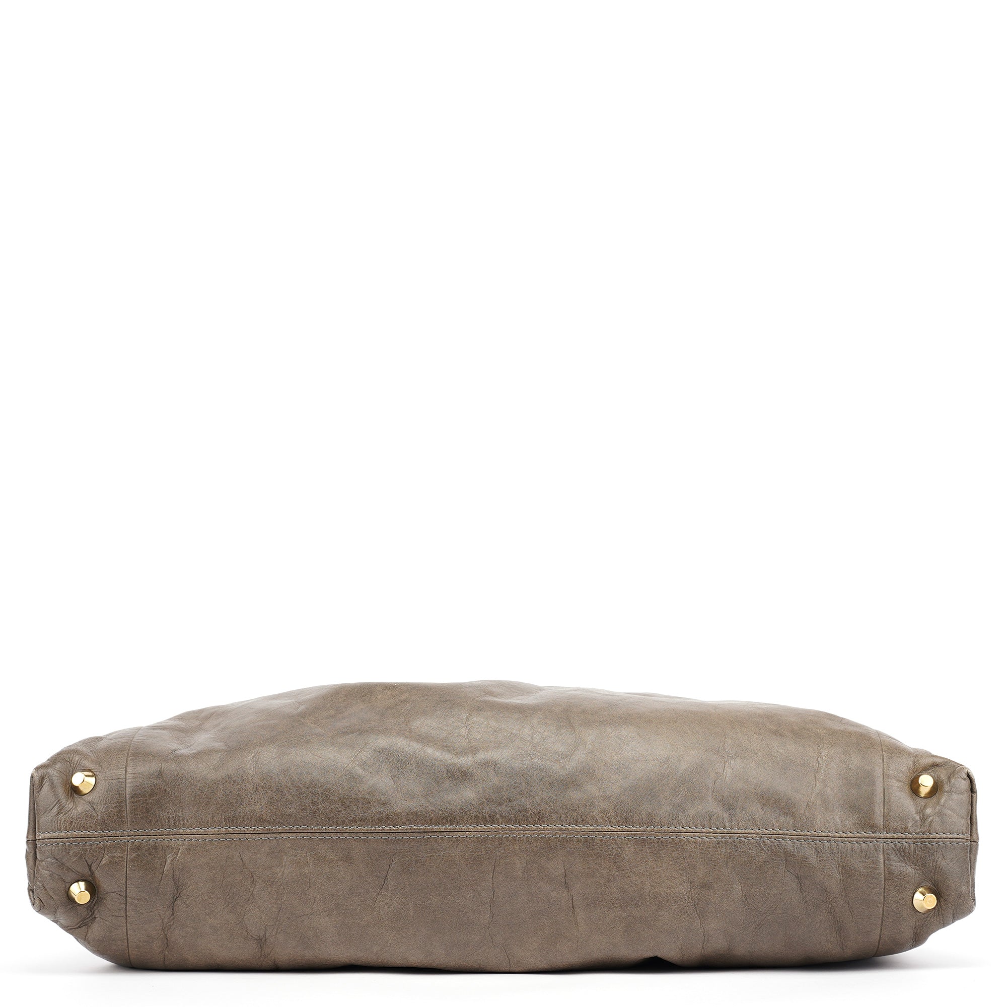 Chloé Brown Lambskin Leather Tote Bag