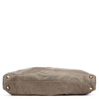 Chloé Brown Lambskin Leather Tote Bag