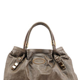 Chloé Brown Lambskin Leather Tote Bag