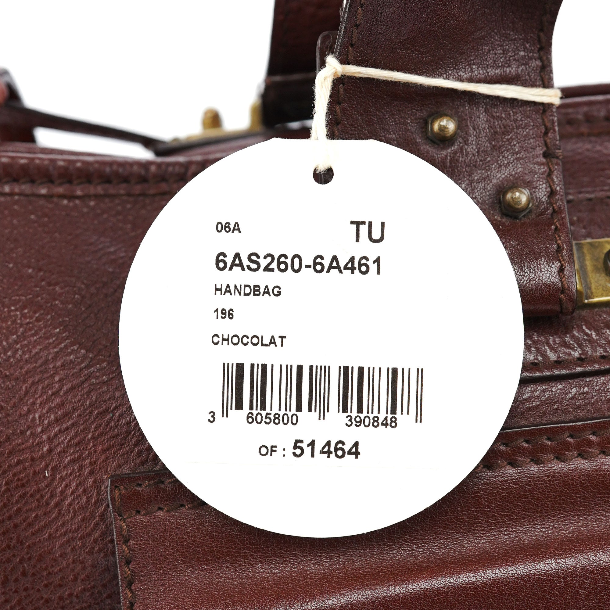 Chloé Sac cabas en cuir d'agneau marron