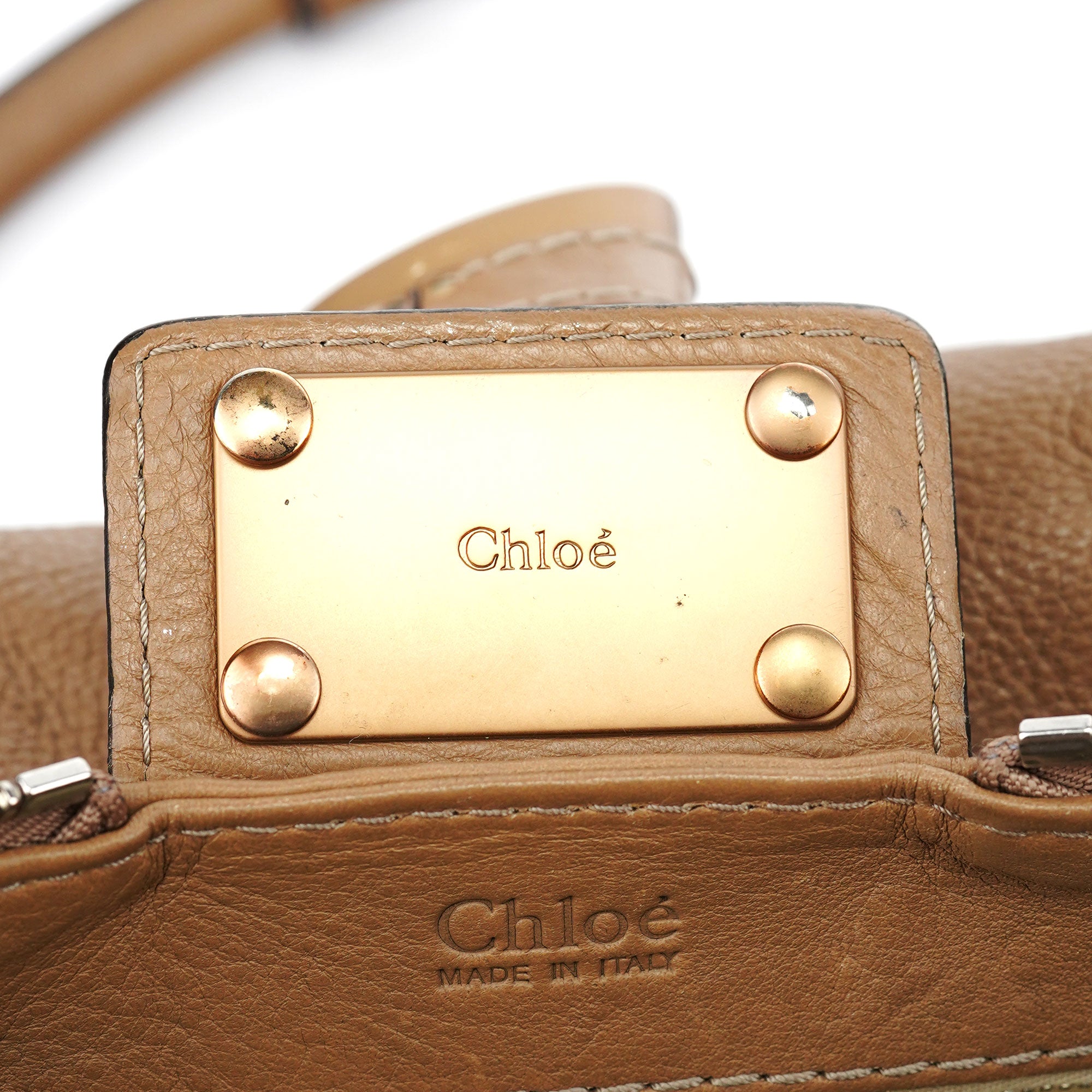 Chloe Brown Large Paddington Pocket Bag