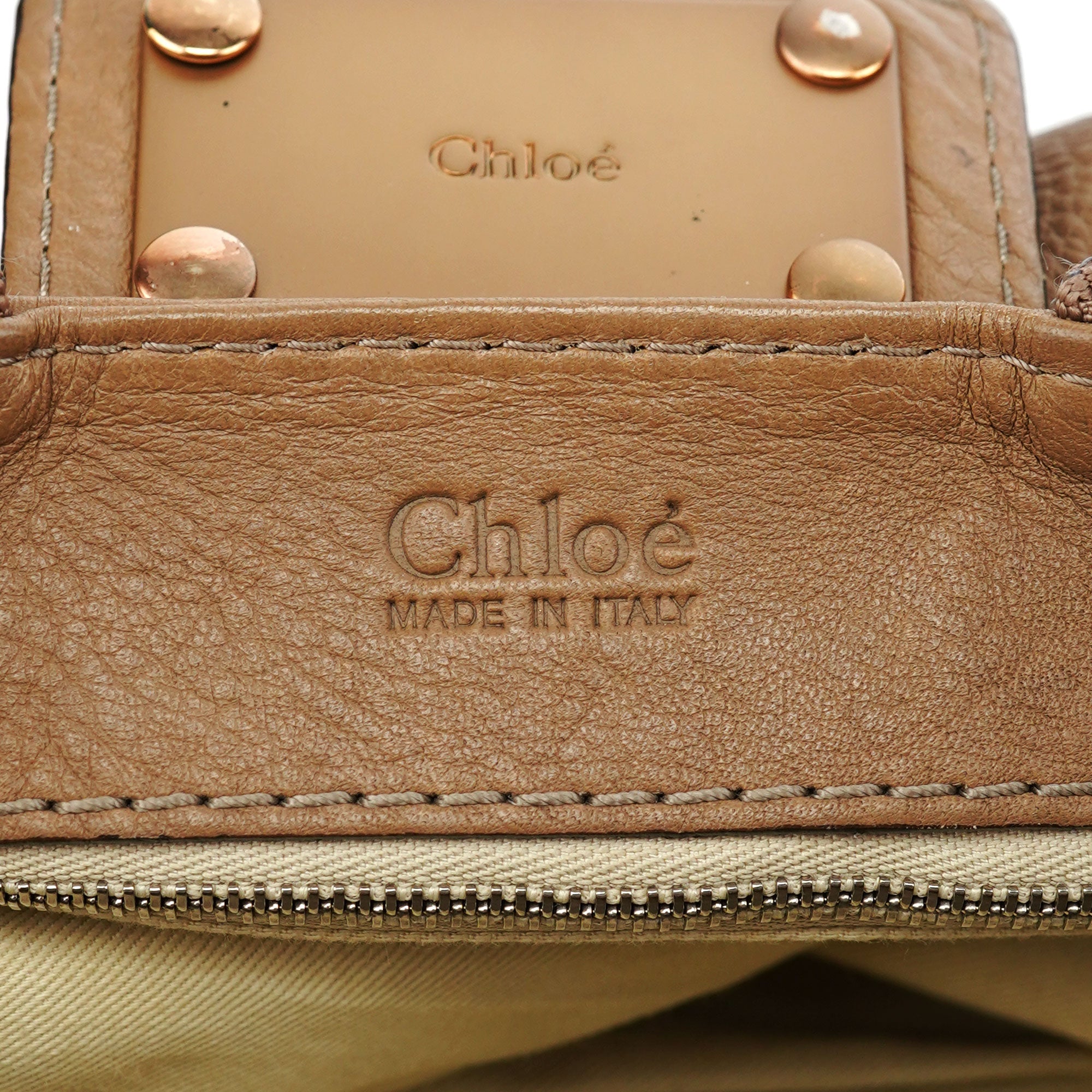 Chloe Brown Large Paddington Pocket Bag