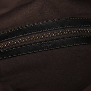 Chloe Brown Leather 2-Way Tote Bag