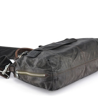 Chloe Brown Leather 2-Way Tote Bag