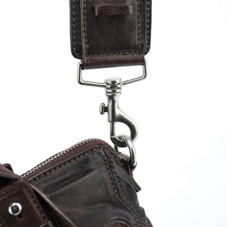 Chloe Brown Leather 2-Way Tote Bag