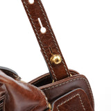 Chloé Brown Leather Bay 2-Way Bag