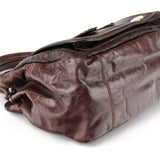Chloe Brown Leather Bay 2-Way Tote Bag