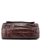 Chloe Brown Leather Bay 2-Way Tote Bag