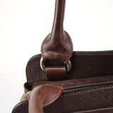 Chloe Brown Leather Bay 2-Way Tote Bag