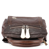 Chloe Brown Leather Bay 2-Way Tote Bag