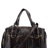 Chloe Brown Leather Bay 2-Way Tote Bag