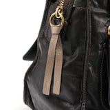 Chloe Brown Leather Bay 2-Way Tote Bag