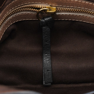 Chloé Brown Leather Bay Shoulder Bag