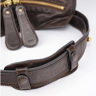 Chloé Brown Leather Bay Shoulder Bag