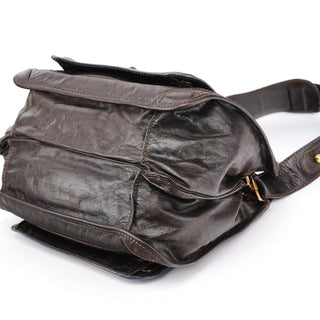 Chloé Brown Leather Bay Shoulder Bag