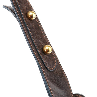 Chloé Brown Leather Bay Shoulder Bag