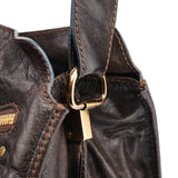 Chloé Brown Leather Bay Shoulder Bag