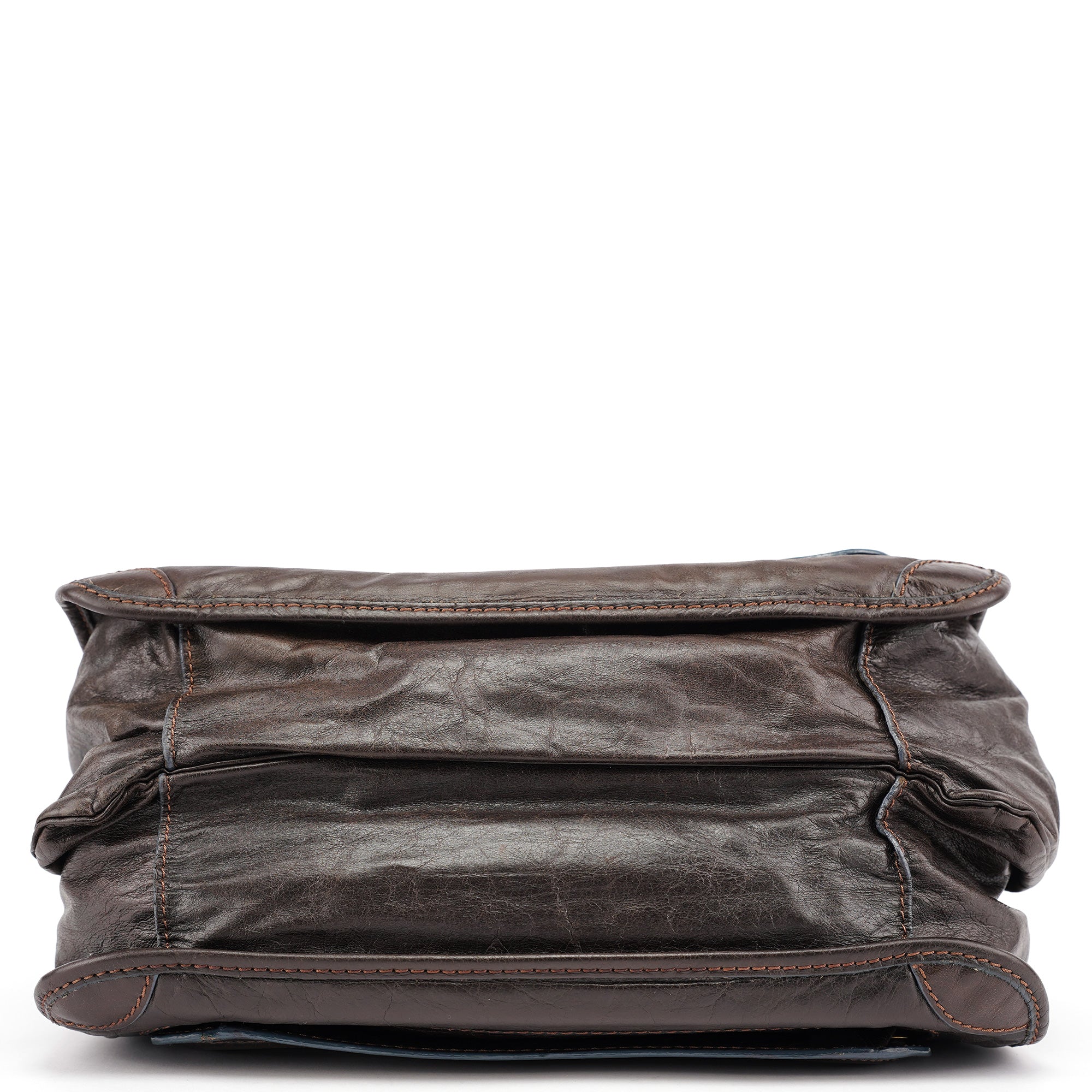 Chloé Brown Leather Bay Shoulder Bag