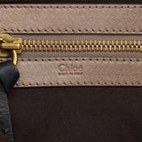 Chloé Brown Leather Bay Tote Bag