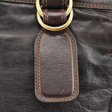 Chloé Brown Leather Bay Tote Bag
