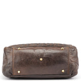 Chloé Brown Leather Bay Tote Bag