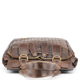 Chloé Brown Leather Bay Tote Bag